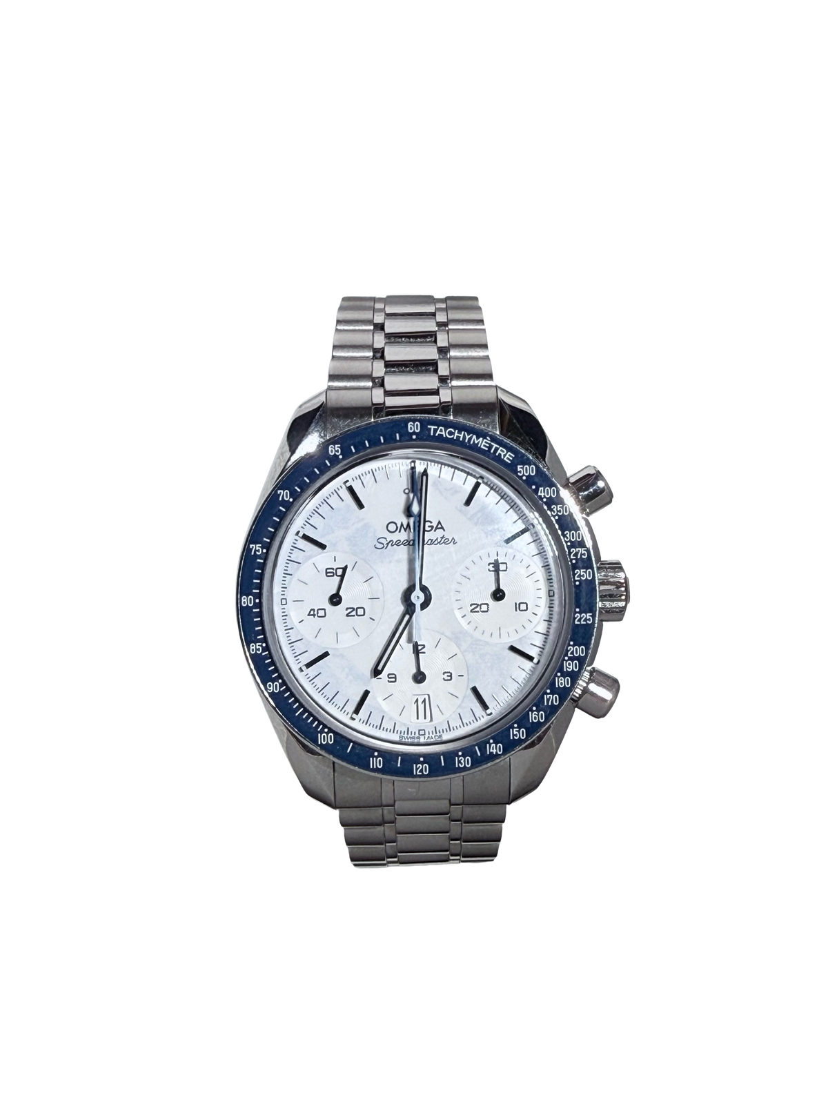 Omega Speedmaster 38 Milano Cortina 2026 – Vorderansicht