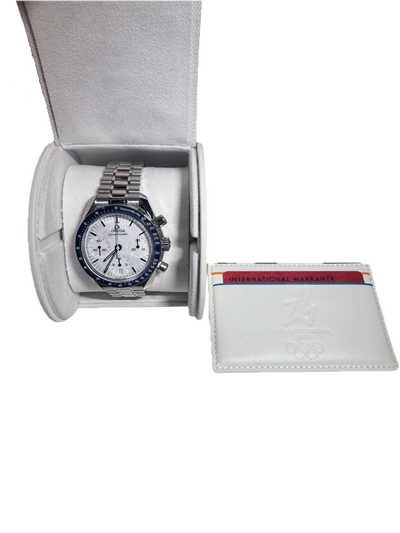Omega Speedmaster Milano Cortina 2026 – Originalaufnahme und Zubehör